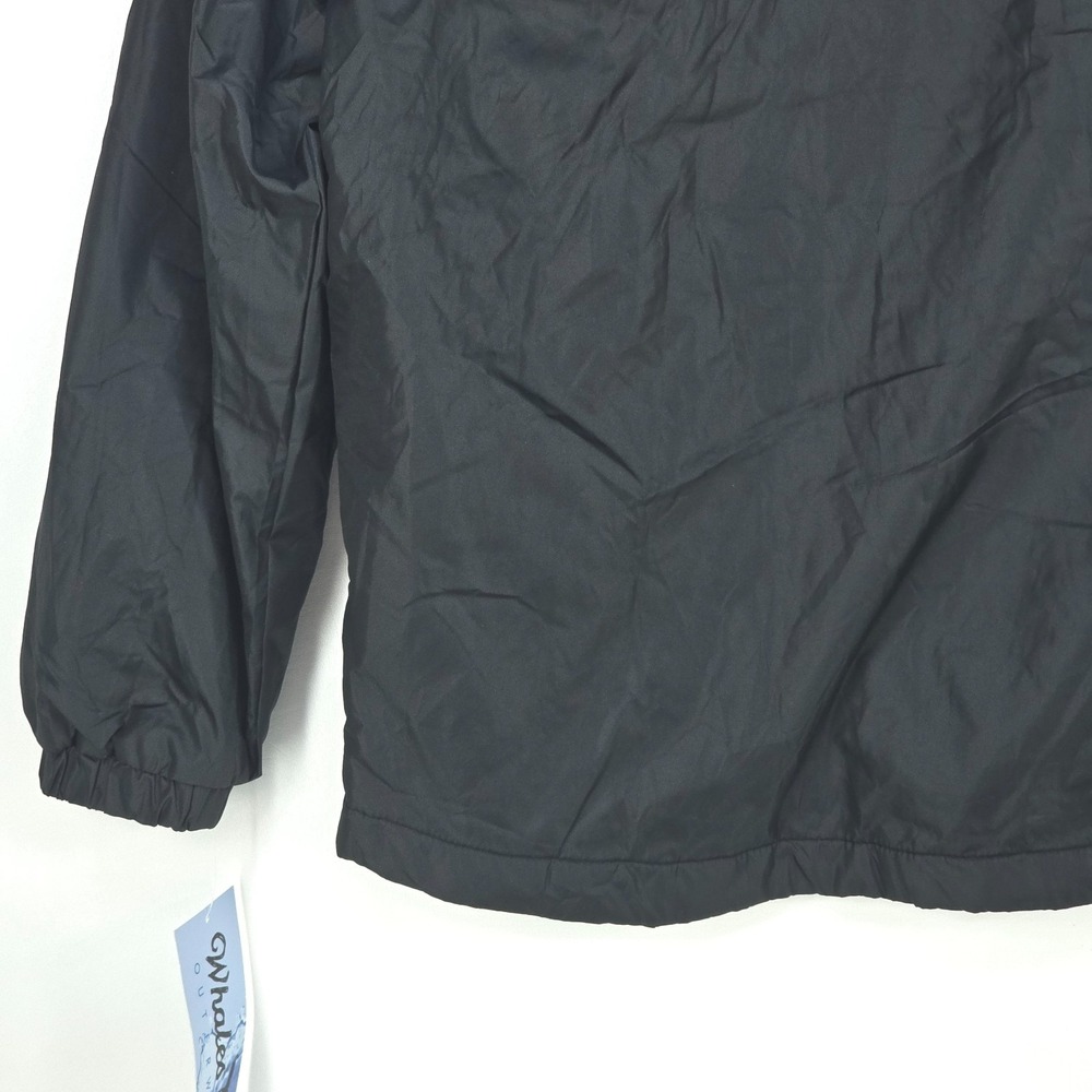 Whales Tail Hooded Winter Coat Boys Medium Gorpcore Outdoor Cozycore Kidcore NEW - Picture 9 of 16